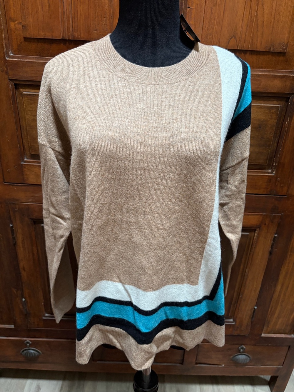 Cashmere Charter Club Luxury 100% Cashmere relaxed fit sweater size S NWT